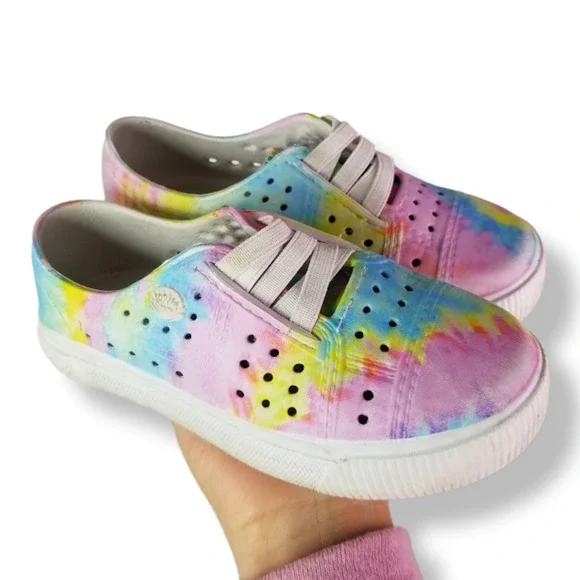 Blowfish Malibu Rio-K EVA Water Shoes Sneakers Pink Tie Dye Slip On Toddler  11 - Main Image